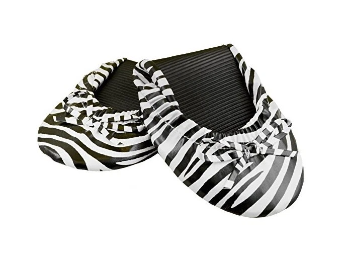 Solemates Purse Pals Foldable Bowed Ballet Flats Size L 498 eBay