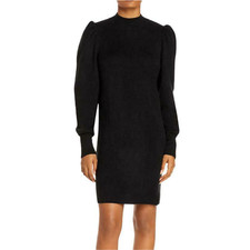 WAYF Mock Neck Sweater Dress, Size XS