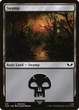 10x Swamp Basic Land #312 - NM - Warhammer 40,000 - SPARROW MAGIC mtg
