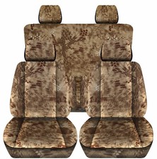 Camouflage Pickuptruck Seat Covers Full Set Fits 03-06 Gmc Sierra Chevy Tahoe