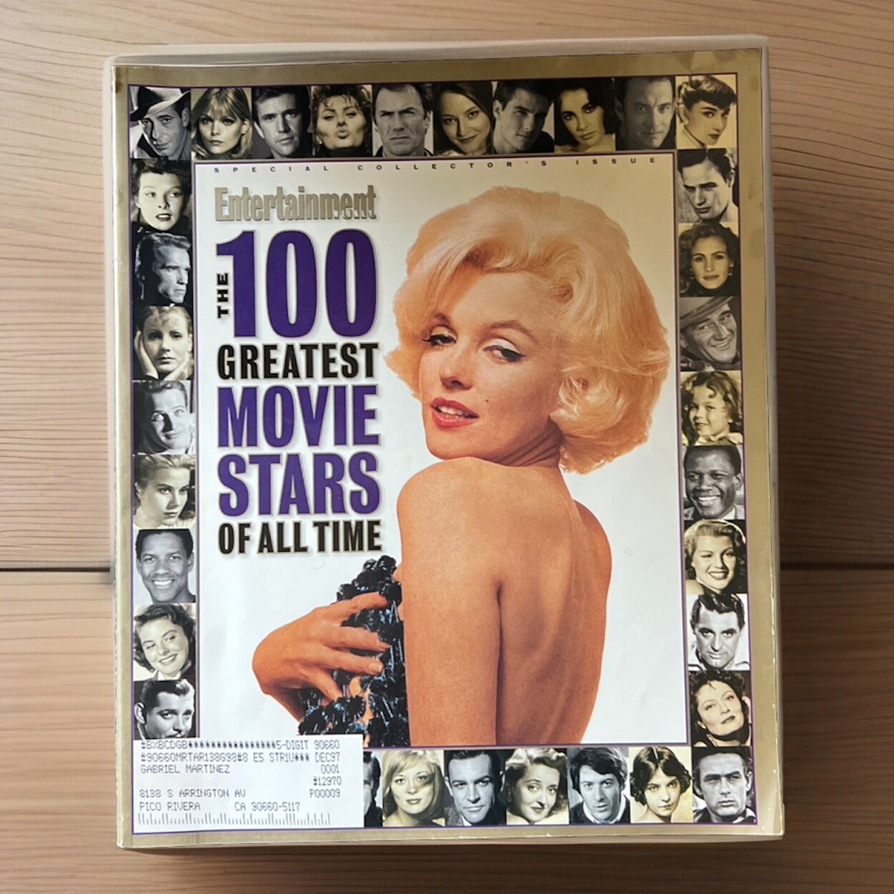 Entertainment Weekly Magazine Fall 1996 - 100 Greatest Movie Stars of all Time