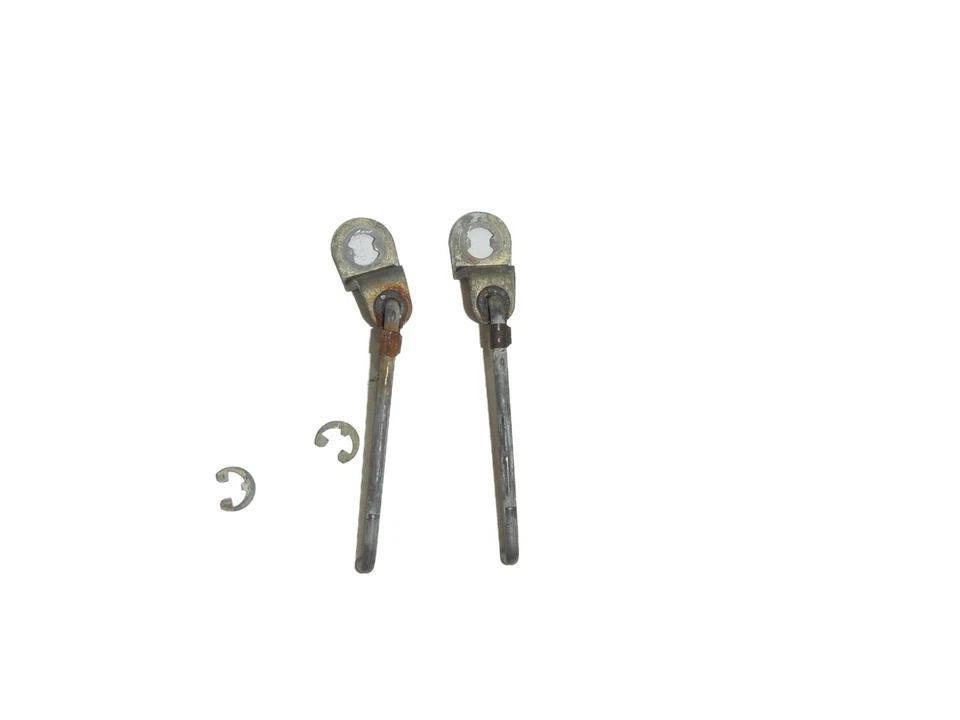 Par de acoplamiento de cerradura de puerta rígida completa Jeep CJ CJ5 CJ7 81-86 con clips eléctricos ENVÍO GRATUITO Foto 2 de 2
