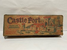 Vintage Marx 1950's Medieval Castle Fort 4710