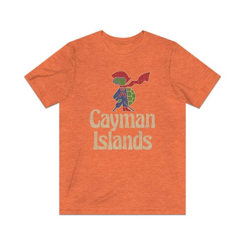 Sir Turtle of Cayman Islands 1963 Vintage Men's T-Shirt - Picture 30 of 42