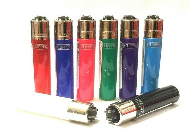Clipper 4 X Mini Micro Small Genuine Lighter Flint Gas Refillable Solid 