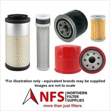 Nfs Filtre Kit Pour Kubota U25-3 Avec D1105 Moteur Huile Air 2x Carburant