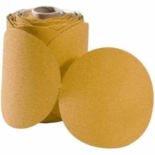 High Teck Abrasives 6" x 100 Grit PSA - DA Paper - 100 Sheet Roll
