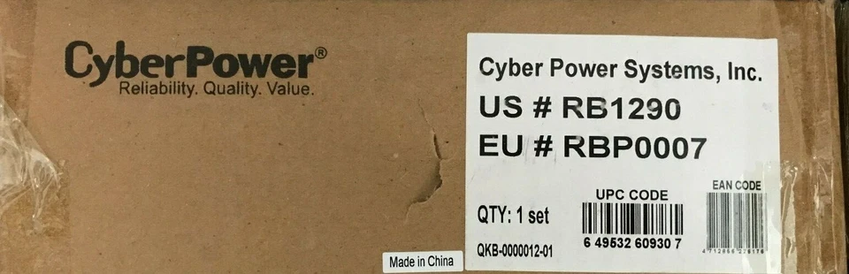 CyberPower - RB1290 - 9Ah 12V DC UPS Replacement Battery Cartridge - Image 4 of 4