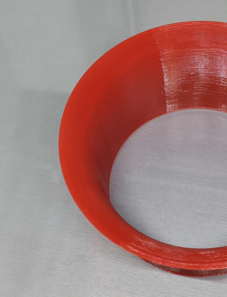 Snorkel e condotto aspirazione Aprilia RS125 MX125 TUONO125 ROTAX stampato in 3D - Imagen 3 de 4