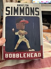 Andrelton Simmons Atlanta Braves Gold Glove SGA Bobblehead MLB Baseball Angels