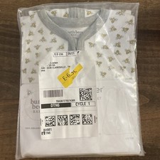 Burt's Bees Baby Unisex-Baby Beekeeper Wearable Blanket 100 Organic Cotton - M