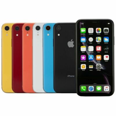 Apple iPhone XR 128GB Verizon GSM Unlocked Black Blue Coral Yellow - Good