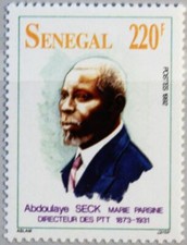 Senegal 1993 1259 1056 Abdoulaye Seck Parsine PTT Director Post Postal Service**