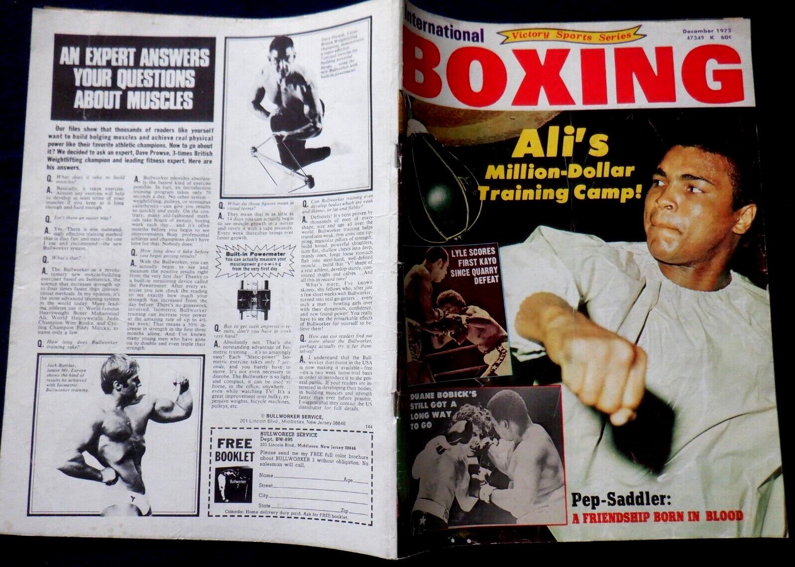 International Boxing Dec. 1973, Ali, Bobick, Lyle, Quarry, Frazier, Mando, Ellis - 画像2/20