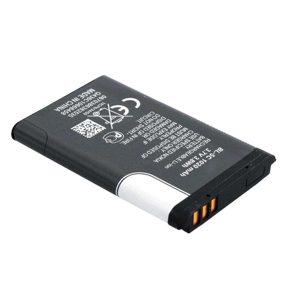 Nueva Batería BL-5C BL5C para Nokia 1100 1600 2112 3100 3555 6085 6205 1020mAh Foto 4 de 4