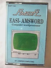 61205 Easi-Amsword Computer Wordprocessor - Amstrad CPC (1984) SOFT 154