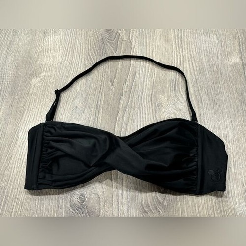 Disney Parks Black Bikini Swim Top Mickey Medium B57