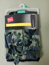 new mens hanes camo tagless printed knit lounge sleepwear pant.