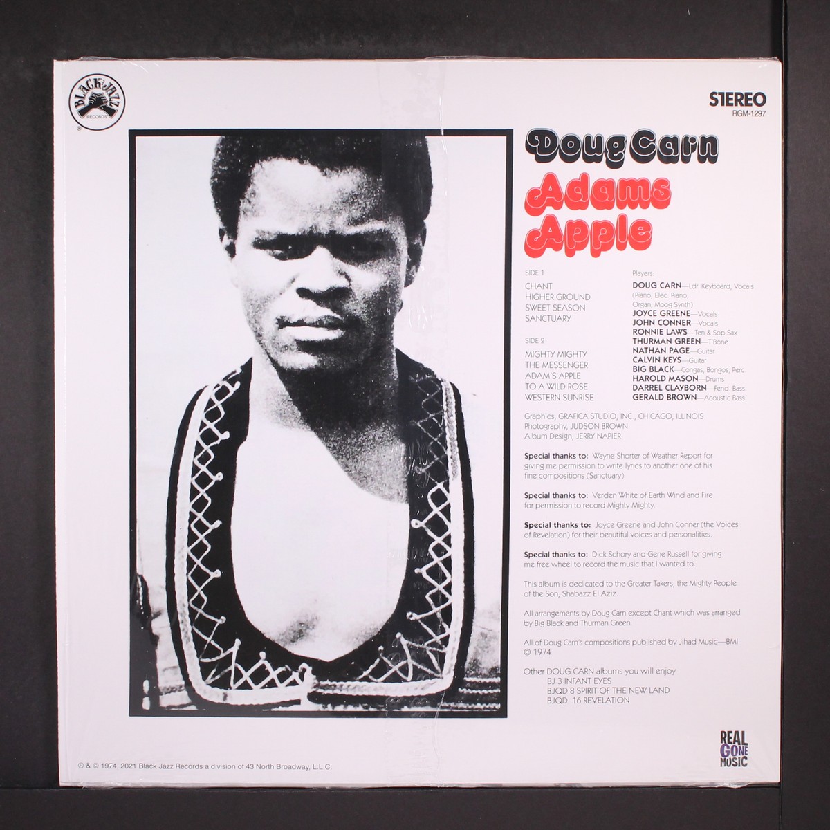 DOUG CARN: adam's apple BLACK JAZZ 12