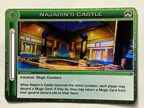 Chaotic 189/200 Najarin's Castle Super Rare Holo Foil Location Card - Picture 1 of 2