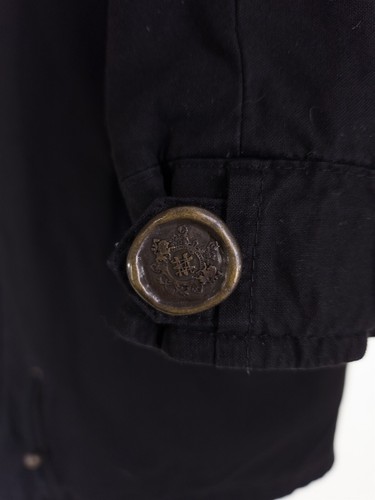 MR & MRS ITALY New Mini Parka Quilt Lining Lamb Fur Multi Natural $4350 - Bild 7 von 13