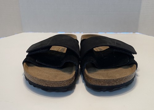 SANDALI BIRKENSTOCK OITA SLIDE DONNA NERI NUOVI SENZA ETICHETTE TAGLIA 8-8,5US/39EU - Foto 5 di 11