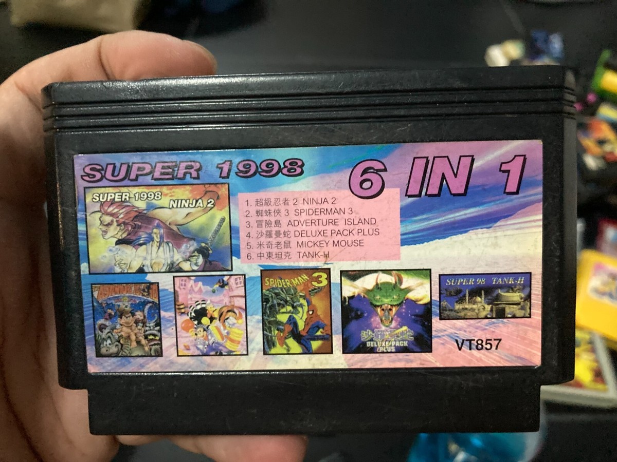 Famicom NES Game Super 1998 VT857 Super Shinobi from Sega