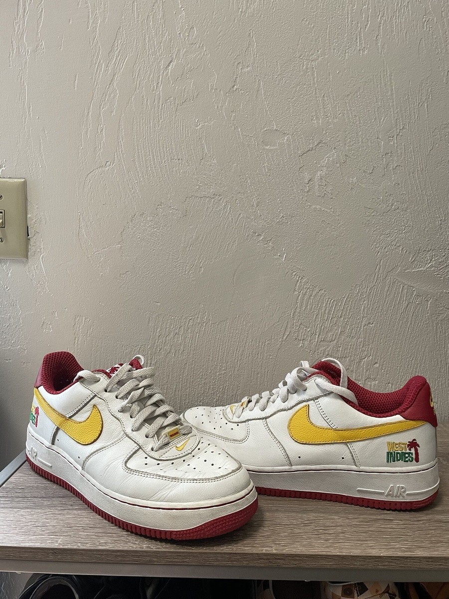 Size 9 - Nike Air Force 1 Low West Indies - Varsity Red | eBay