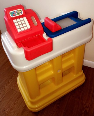 little tikes grocery store checkout register