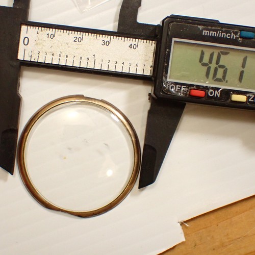Elgin Grade 292 Pocket Watch Parts - Movement Dial Hands Loop Crystal Ring, READ - Picture 7 of 19