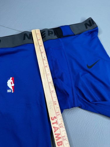 Nike Pro NBA Compression 3/4 Tights Pants Mens Size Large Team Issue New - Picture 9 of 12