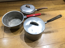 1960s-70s Aluminium pots Garden Planters