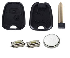 FOR Citroen Xsara Picasso 2 Button Remote Key Fob Case Blade FULL Repair Kit