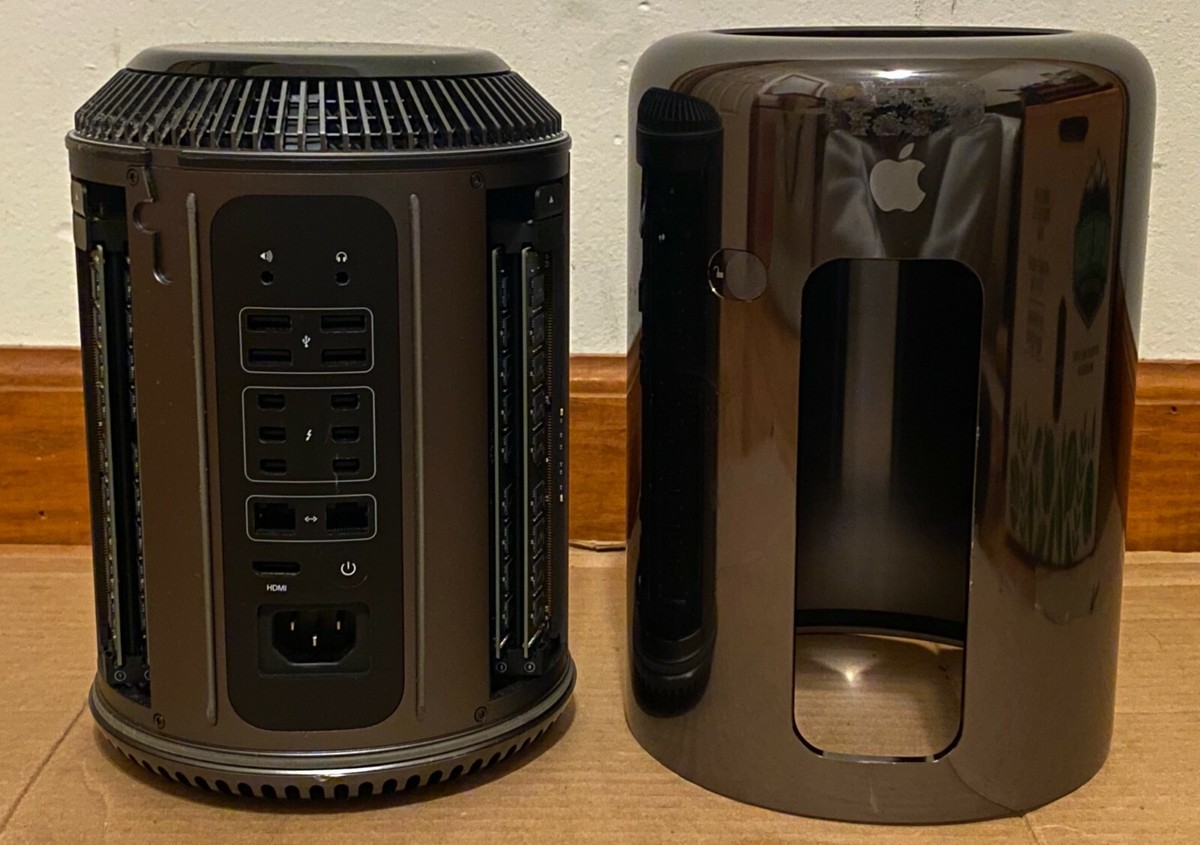Apple Mac Pro 2013 A1481 6-Core 3.5 GHz Xeon 32GB 2xD300 No SSD
