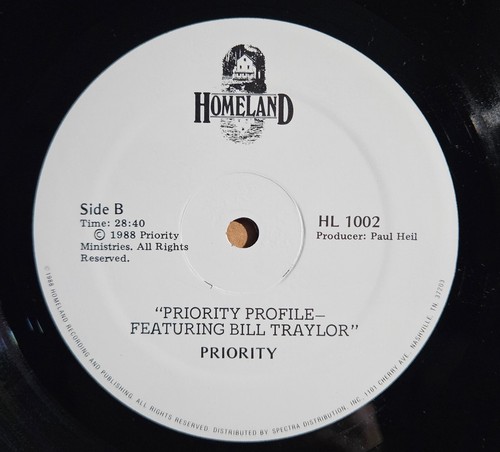 Priority - It's Still Written Today - Used Vinyl LP - Picture 3 of 3