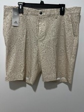 adidas Ultimate365 Men's Size 40 Clear Brown Flag Print Golf Shorts 75 NWT