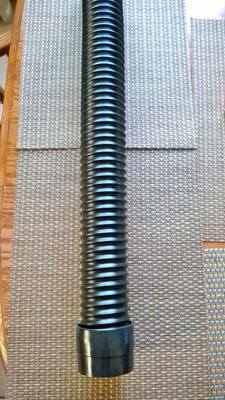 Air Intake 3'' Black Duct Hose System Kit 23'' With two Boots Flexible Memory