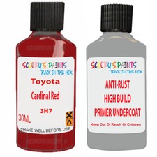 Touch Up Piant For Toyota Liteace Cardinal Red 3H7 With Primer