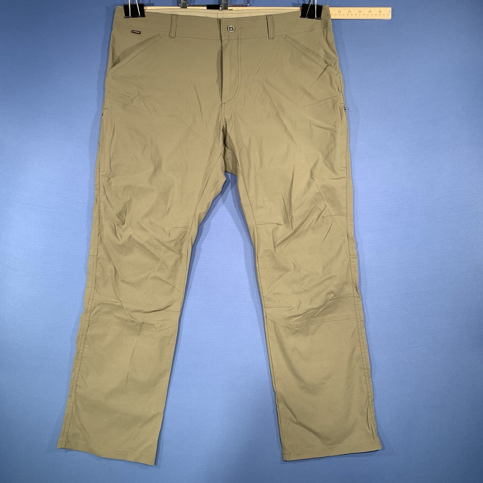 Kuhl Mens 40x32 Beige Chino Renegade Pants for Comfort & Style