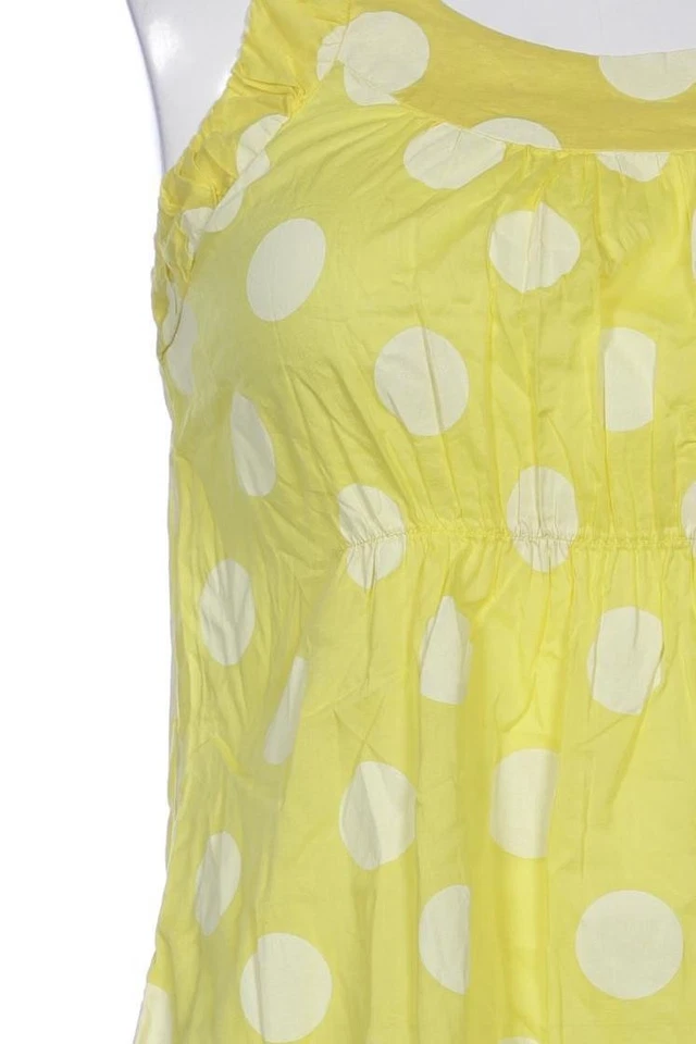 0039 Italy Bluse Damen Oberteil Hemd Hemdbluse Gr. EU 48 Baumwolle Gelb #y7jv38w - Bild 3 von 4