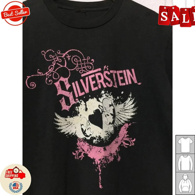 New SILVERSTEIN Dueling Fetus Unisex Short Sleeve Black Cotton Shirt Men TD1383