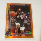 2025-26 Topps Chrome Scoot Henderson  Orange Wave Refractor 16/25 SSP Portland