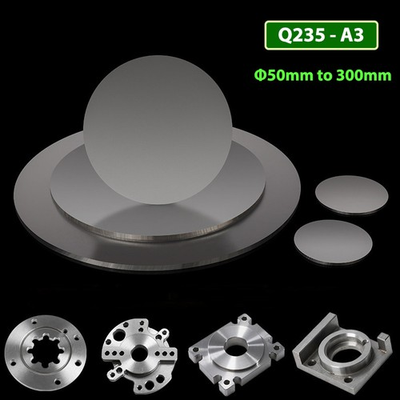 #ad #ad Q235 A3 Iron Disc Round Plate Metal Circular Washer Laser Cut Φ 50mm to 300mm $10.65