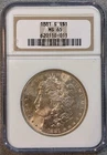1881 S Morgan Dollar S$1 NGC MS65