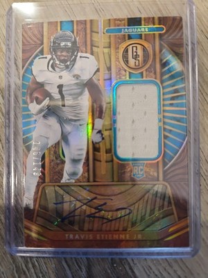 2021 Panini Gold Standard - Rookie Jersey Autographs Travis Etienne #208 /149 