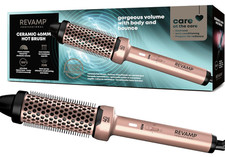Revamp 40mm ceramic  round barrel hair , curling hot brush, Box has been opened