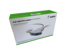 Belkin FLIP USB With Audio KVM Switch *New/Sealed*