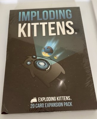 Imploding Kittens This is The First Expansion of Exploding Kittens  Sealed Game
