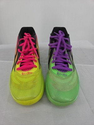 PUMA MB.02 Rick & Morty LaMelo Ball Men s Sz 9 Basketball Sneakers Shoes