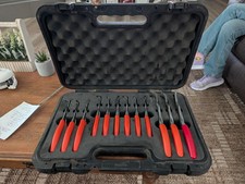 Snap-on 12pc Convertible Retaining Ring Snap Ring Plier Set Srpcr112 In Case